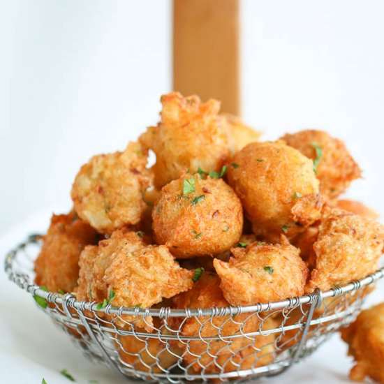 Jamaican Cod Saltfish Fritters - Recipe photo by Immaculatebites