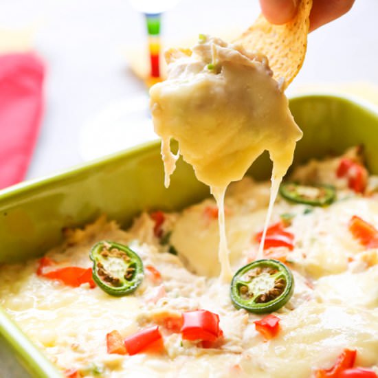 Chicken Jalapeño Dip - Recipe photo by pipandebby