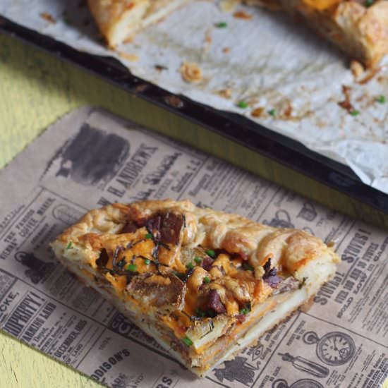 Roasted Potato Galette - Recipe photo by Sprinkles and Sauce