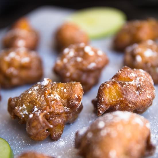 Apple Fritter Bites - Recipe photo by broma bakery