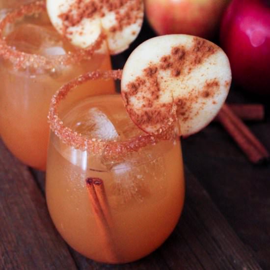 Spiced Cider Margaritas - Recipe photo by domesticateme