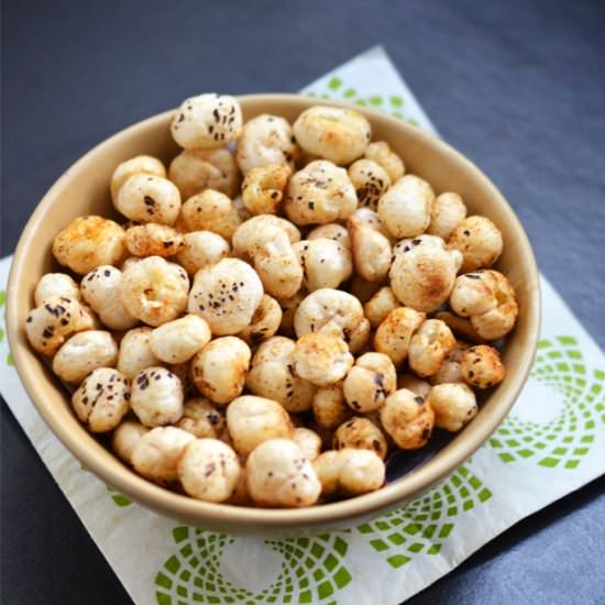 Roasted Makhana (Foxnuts) - Recipe photo by Indian Khana
