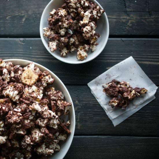 Popcorn clusters - Recipe photo by Sweetphi
