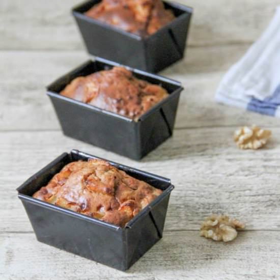 Apple Walnut Teacakes - Recipe photo by Passion meets Creativity