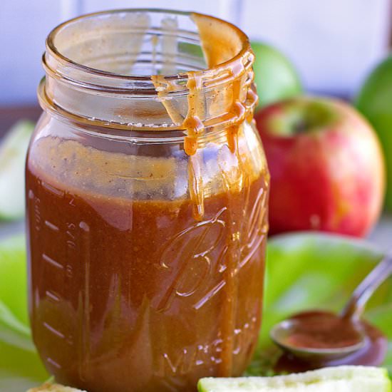 Apple Cider Caramel Sauce - Recipe photo by littlespicejar