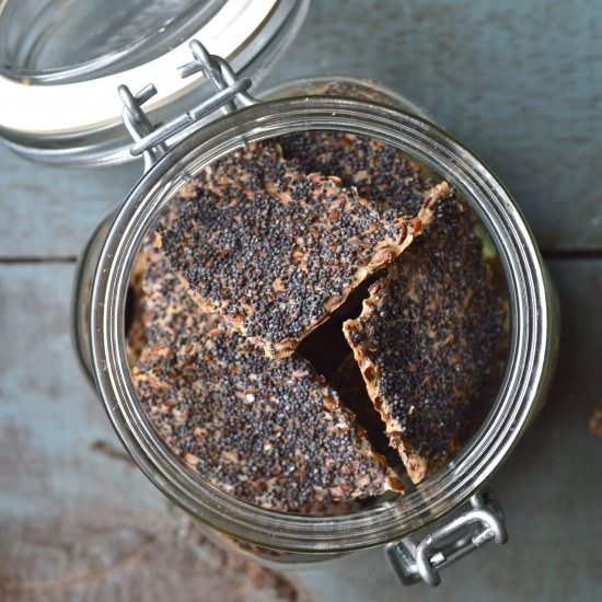 Flax Crackers - Recipe photo by Nyoutritious
