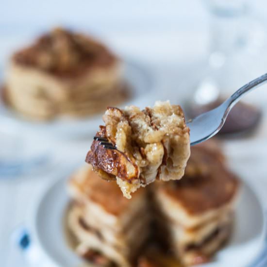 Fluffy Apple Pie Pancakes - Recipe photo by subscriptionmaven
