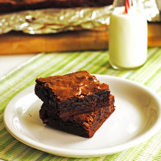 Chewy Brownies - Recipe photo by TheCakeChica