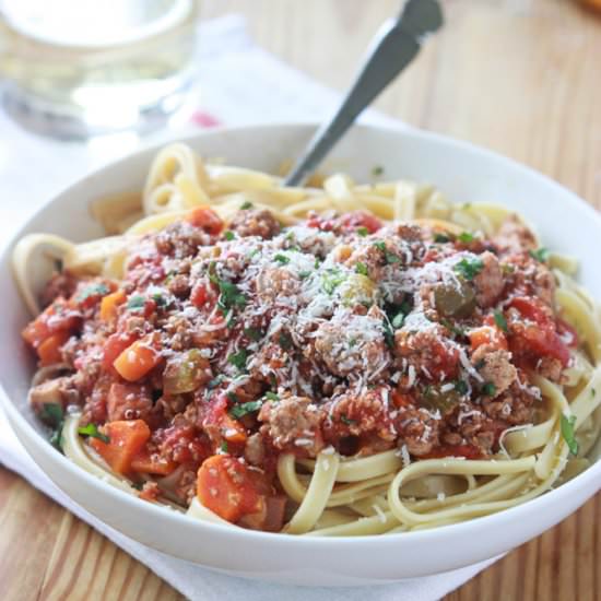 Crockpot Bolognese Sauce - Recipe photo by littlebroken