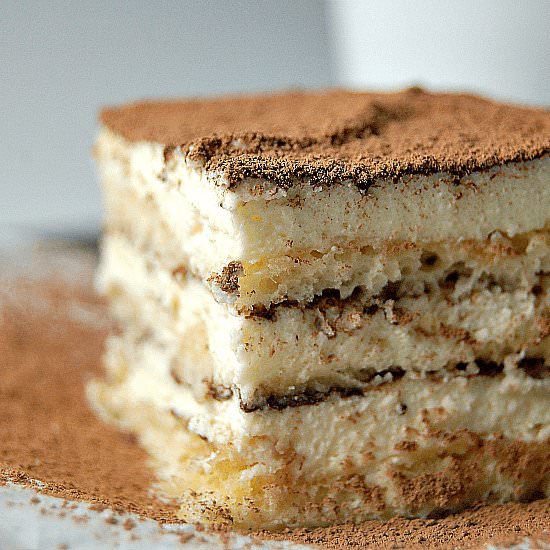 Italian tiramisu - Recipe photo by Amy in the Kitchen
