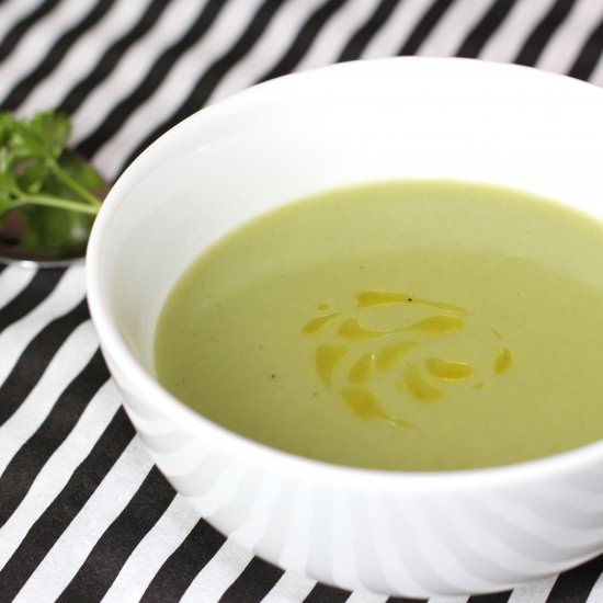 Parsley soup - Recipe photo by T as Tasty