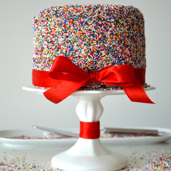 Chocolate Nutella Birthday Cake - Recipe photo by bakerangel.com