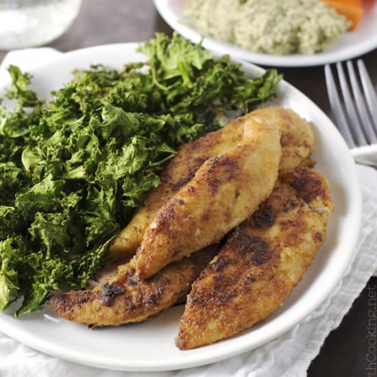 Simple Gluten Free Tenders - Recipe photo by WorthCooking