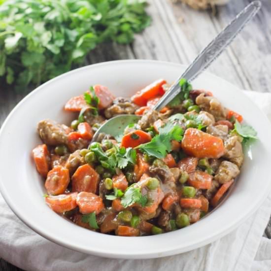 Coconut Chicken and Veggie Stew - Recipe photo by WorthCooking