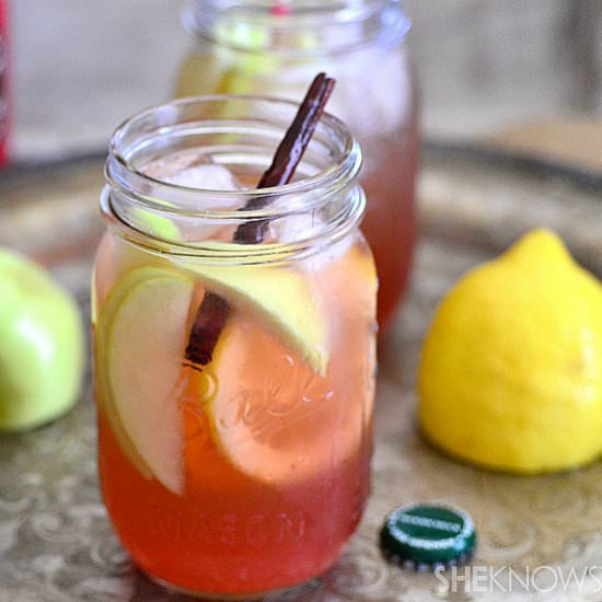 Hard cider whiskey cocktail - Recipe photo by SheKnows Food Editor