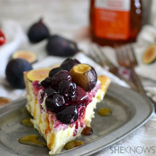 Fig & Cherry Cheesecake - Recipe photo by SheKnows Food Editor