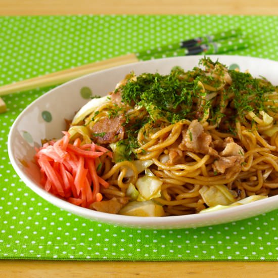 Yakisoba from Scratch - Recipe photo by ochikeron