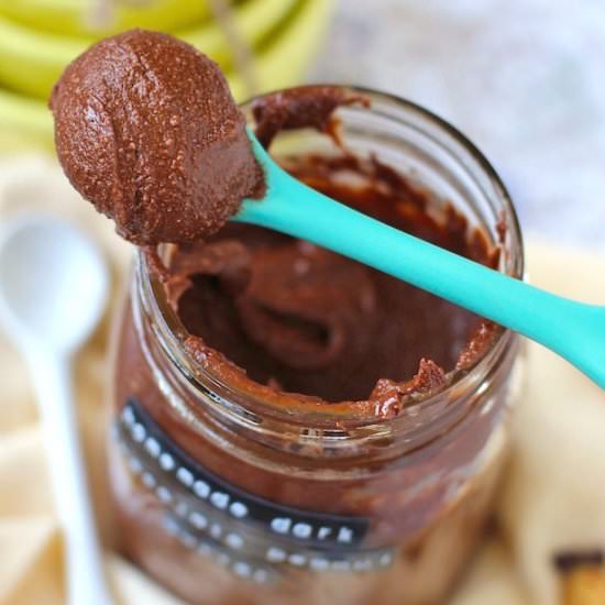 DIY Dark Chocolate Peanut Butter - Recipe photo by dessertswithbenefits