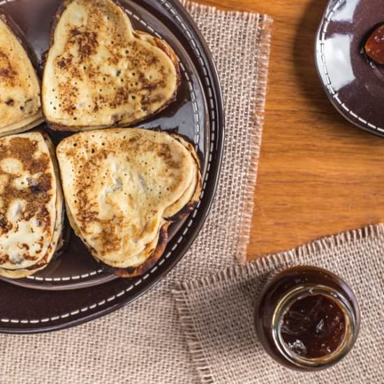Pancakes with Coco Milk - Recipe photo by denisav