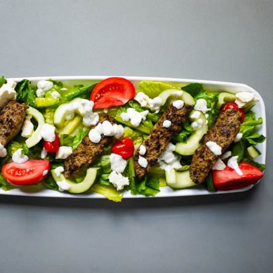 Greek Gyro Salad - Recipe photo by eatmorefoodproject