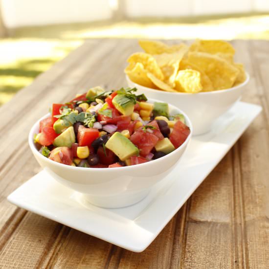 Cowboy Caviar aka Black Bean Salsa - Recipe photo by eatthinkbemerry