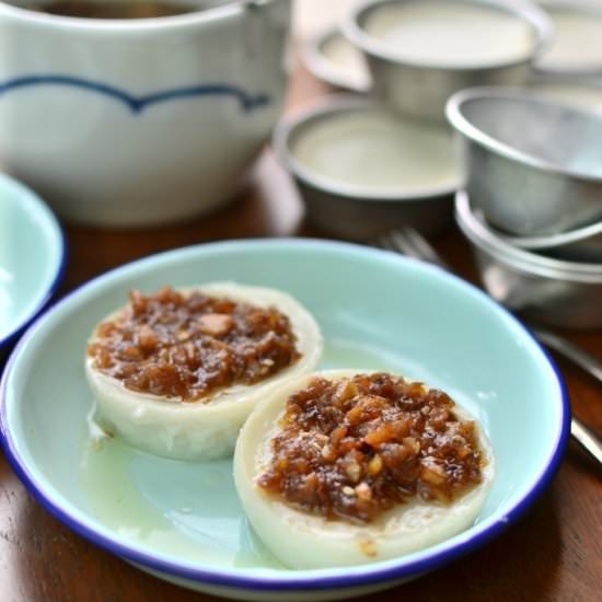 Steamed Rice Cakes - Recipe photo by throughthekitchendoor