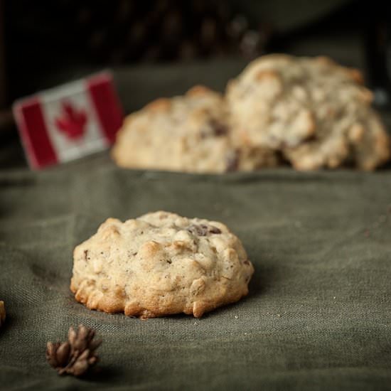 Pecan Cranberry Cookies - Recipe photo by ourfreshkitchen