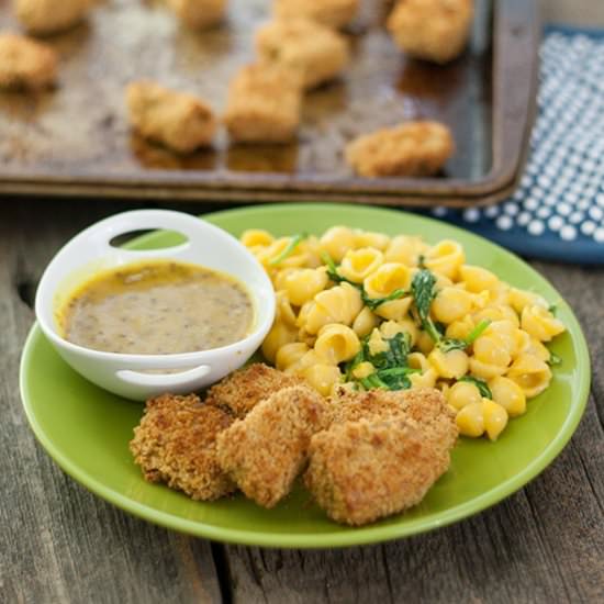 Tempeh "Chicken" Nuggets - Recipe photo by HiddenFruitsAndVeggies