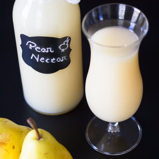 Homemade Pear Nectar - Recipe photo by KitchenHighlights