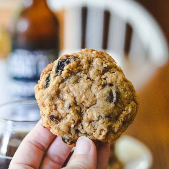 Oatmeal Cookies w/ a Grown Up Twist - Recipe photo by heybrewtiful