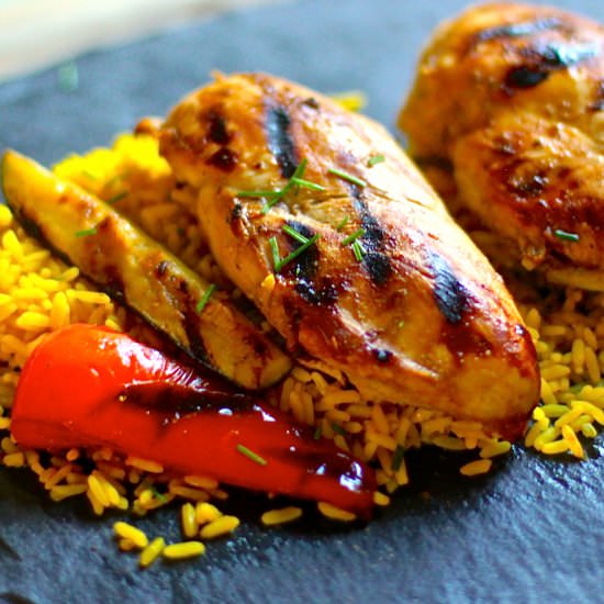 Spanish Glazed Chicken - Recipe photo by nibblesbynic