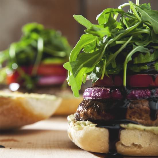 Portobello Mushroom Burgers - Recipe photo by PicklesNHoney