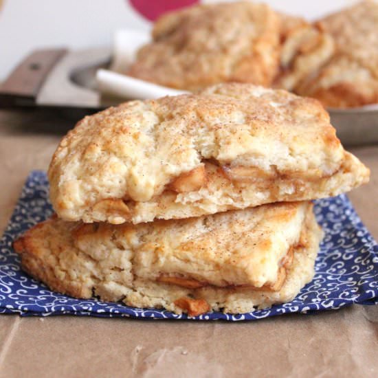 Apple Pie Scones - Recipe photo by Wild wild whisk