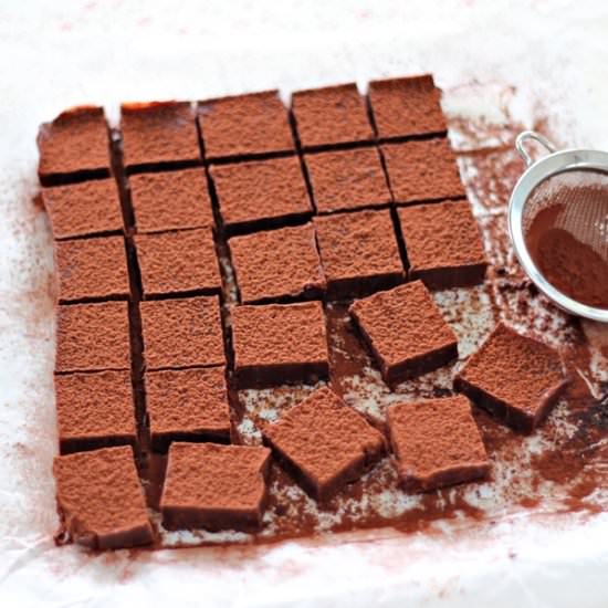 Earl Grey Nama Chocolate - Recipe photo by Anncoo