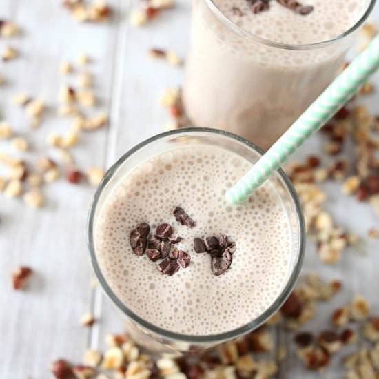 Homemade Chocolate-Hazelnut Milk - Recipe photo by SheKnows Food Editor