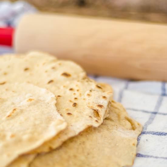Whole Wheat Tortillas - Recipe photo by savedbythekale