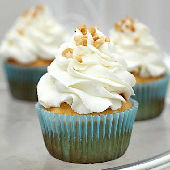 Banana Cream Cupcakes - Recipe photo by freshlyphotographed
