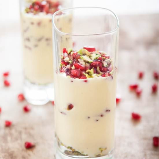 Light Sabayon With Pomegranate - Recipe photo by foodfulife