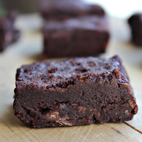 Pomegranate Chocolate Brownies - Recipe photo by The Gumdrop Button