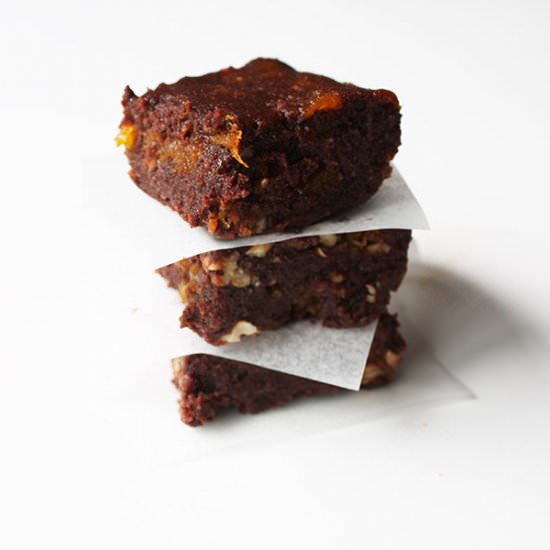 Raw Chocolate Brownies - Recipe photo by Small Acorns