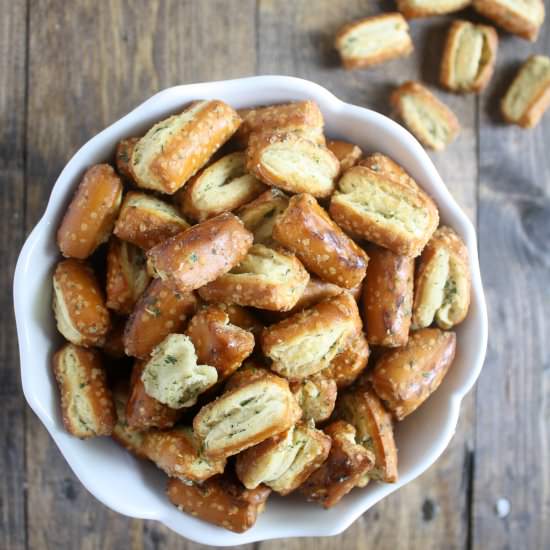 Seasoned Pretzels - Recipe photo by livewellbakeoften