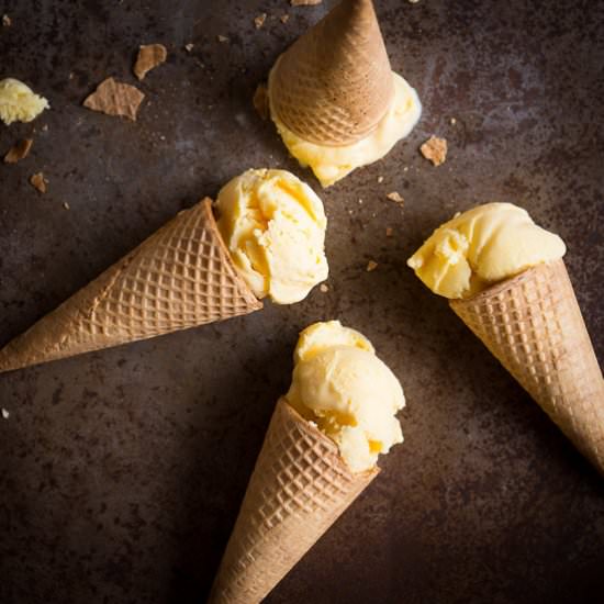 Mango icecream - Recipe photo by Simones Kitchen