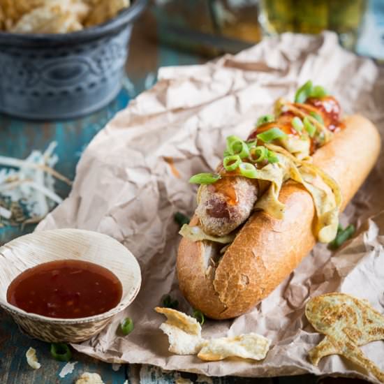Asian fried hotdog - Recipe photo by Simones Kitchen