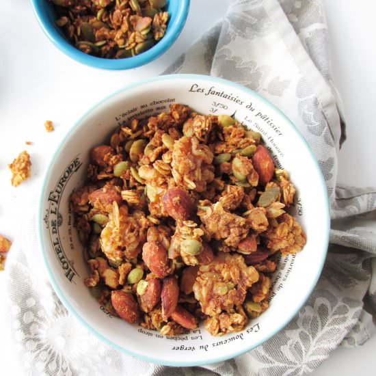 Pumpkin Spice Granola - Recipe photo by WholeLivingLauren