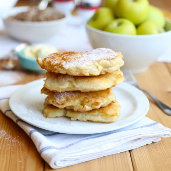 Polish Apple Pancakes - Recipe photo by littlesunnykitchen