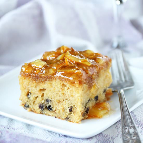 Orange Marmalade Cake with Currants - Recipe photo by CookandBeMerry