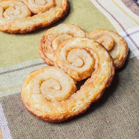 Palmiers - Recipe photo by TaraMar