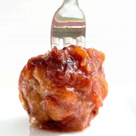 Sweet + Sour Meatballs - Recipe photo by myutensilcrock