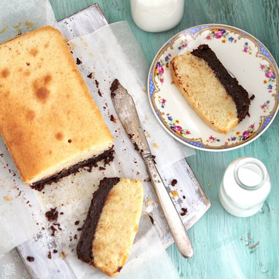 Brownie butter cake - Recipe photo by openbook