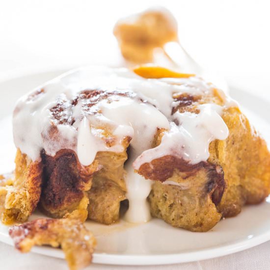 The Best Pumpkin Cinnamon Rolls - Recipe photo by Averie